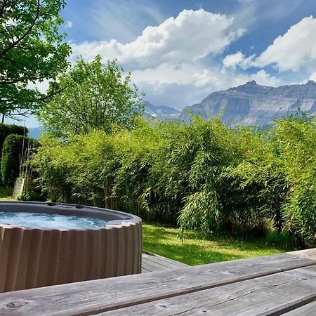 Appartement Avec Jacuzzi Dans Chalet Prive, Grande Terrasse, Parking Gratuit Лез-Уш Экстерьер фото